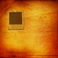 Old grunge paper slides on the background Royalty Free Stock Photo