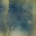 Old grunge photoalbum for photos Royalty Free Stock Photo