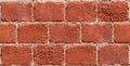 Red bricks wall background Royalty Free Stock Photo