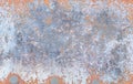 old iron grunge rusty wall textured background Royalty Free Stock Photo