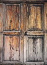 Old grunged wooden window Royalty Free Stock Photo