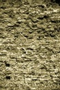 Old grungy background of a brick wall texture Royalty Free Stock Photo