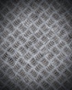 Old grungy diamond plate Royalty Free Stock Photo