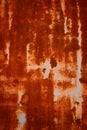 Old Grungy and Dirty Red rusty metal sheet texture background Royalty Free Stock Photo