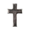 Old grungy metal cross