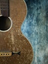 Old Guitar Royalty Free Stock Photo