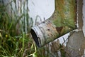 Old gutter Royalty Free Stock Photo