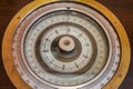 Old gyrocompass on the icebreaker bridge Royalty Free Stock Photo