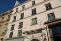 old habitation building (galerie vivienne) in paris (france) Royalty Free Stock Photo