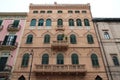 old habitation buildings in palermo in sicily (italy)