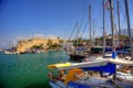 Old habour in Cyprus Royalty Free Stock Photo