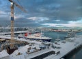 Old Habour marina in Reykjavik