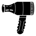 Old hair dryer icon, simple style Royalty Free Stock Photo