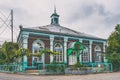 The old Haji Jafar mosque, built in 1902. Quba city, Azerbaijan Royalty Free Stock Photo