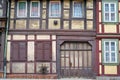 Old half-timbered house in the old town of Wernigerode Royalty Free Stock Photo