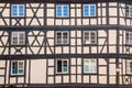 Old half-timbered houses Royalty Free Stock Photo