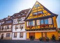 Old half-timbered houses Royalty Free Stock Photo
