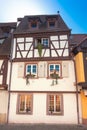 Old half-timbered houses