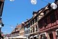 old half-timbered houses - obernai - france Royalty Free Stock Photo