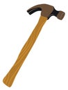 Old hammer Royalty Free Stock Photo