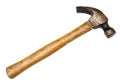 Old Hammer with Clipping Path Royalty Free Stock Photo