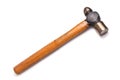 Old hammer isolated with clipping path. Royalty Free Stock Photo