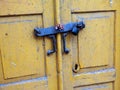 An Old Hand Forged Door Latch