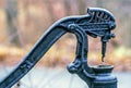 Old hand water pump Royalty Free Stock Photo