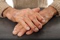 Old hands with artritis
