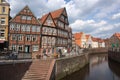 Old hanseatic port - II - Stade - Royalty Free Stock Photo