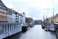 Old harbor in Copenhagen