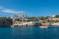 Old harbor and downtown called Marina in Antalya, Turkey Royalty Free Stock Photo