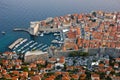 Old Harbor of Dubrovnik in Croatia