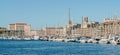 The old harbor Vieux Port of Marseille in France Royalty Free Stock Photo