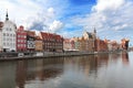 Old harbour in Gdansk Royalty Free Stock Photo