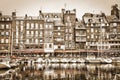 Old harbour of Honfleur, Normandy, France Royalty Free Stock Photo