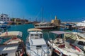 Old harbour of Kyrenia Girne and medieval fortress - Northern Cyprus