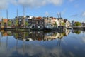 Old harbour Leiden Royalty Free Stock Photo