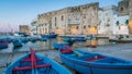 Old harbour in Monopoli, Bari Province, southern Italy.