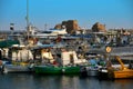 Old harbour in Paphos in Cyprus Royalty Free Stock Photo