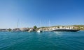 The old harbour in Spetses island, Greece.