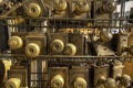 Old Hardware Metal Door Knobs Royalty Free Stock Photo
