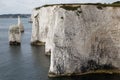 Old Harry Rocks, Chalk stacks, Swanage Dorset England