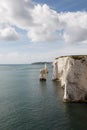 Old Harry Rocks, Chalk stacks, Swanage Dorset England