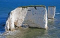 Old Harry Rocks in Dorset Royalty Free Stock Photo