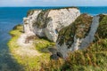Old Harry Rocks in Isle of Purbeck in Dorset Royalty Free Stock Photo