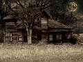 An Old Haunted House Royalty Free Stock Photo
