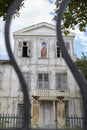 Old Haunted House, spooky horror mansion at Athens Royalty Free Stock Photo