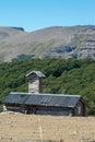 Old hause in a mounitan Royalty Free Stock Photo