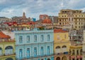 Old Havana, Aerial View, Cuba. Colorful havana Royalty Free Stock Photo